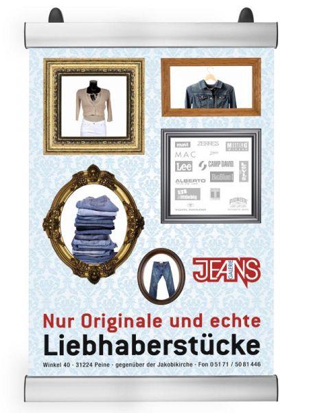 Clamp Posterklemmschiene 120 cm