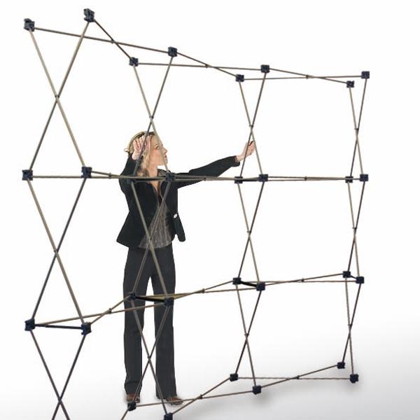 f&w PopUp Premium Display 3x3 gebogen